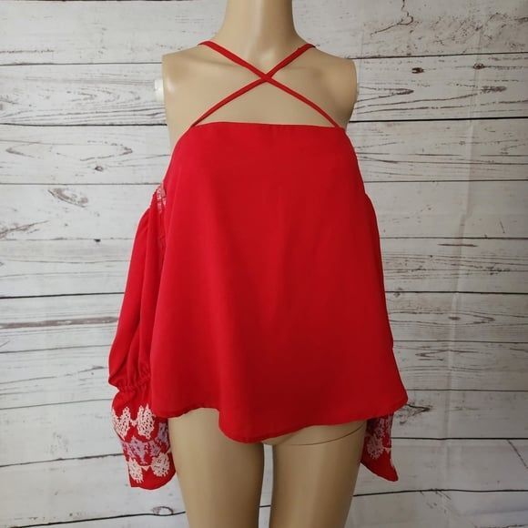 Banjara Off Shoulder Bell Sleeve Top  Medium NWT - Picture 2 of 5